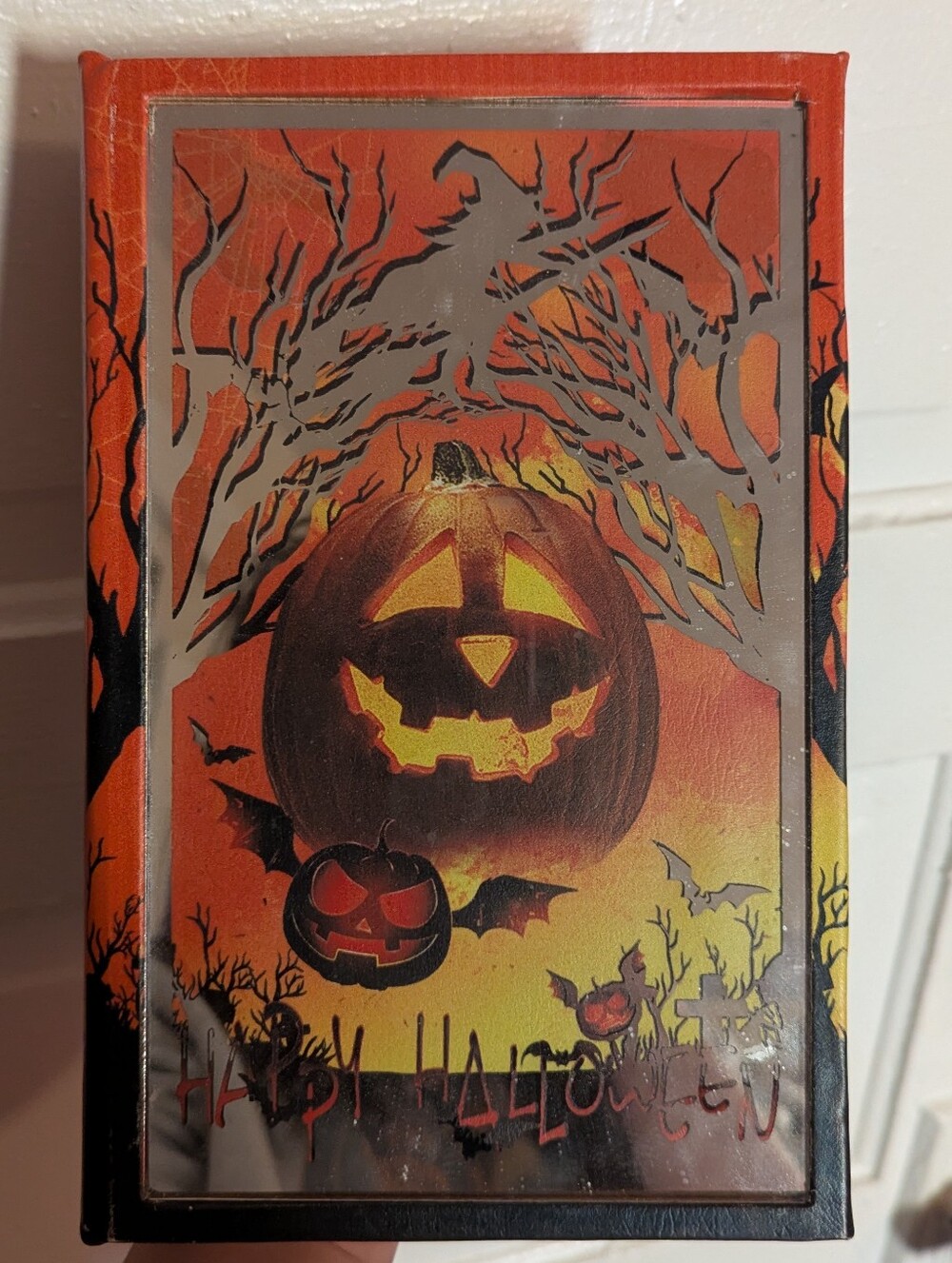 Halloween Spell Book Box